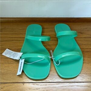 Brand new turquoise sandals. Old Navy, size 6.